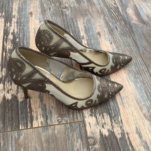Jessica Simpson dress party pumps